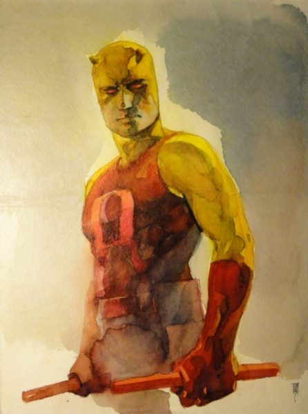 Daredevil's Classic Yellow Costume