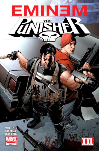 Marvel Punisher Eminem cover