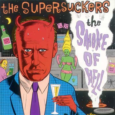 Supersuckers cover art by Daniel Clowes