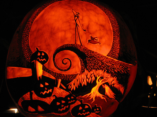 Halloween pumpkin carving The Nightmare Before Christmas Jack ...