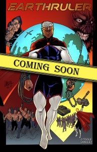 Earthruler, Shawn Langley, Darrin OToole, cover, Dot Comics, Vasco Sobral