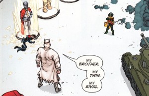 Damian vs. Leviathan in Batman Inc. #8