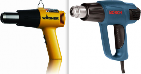 Heat guns are made by various companies and look a bit different, but do the same thing regardless.