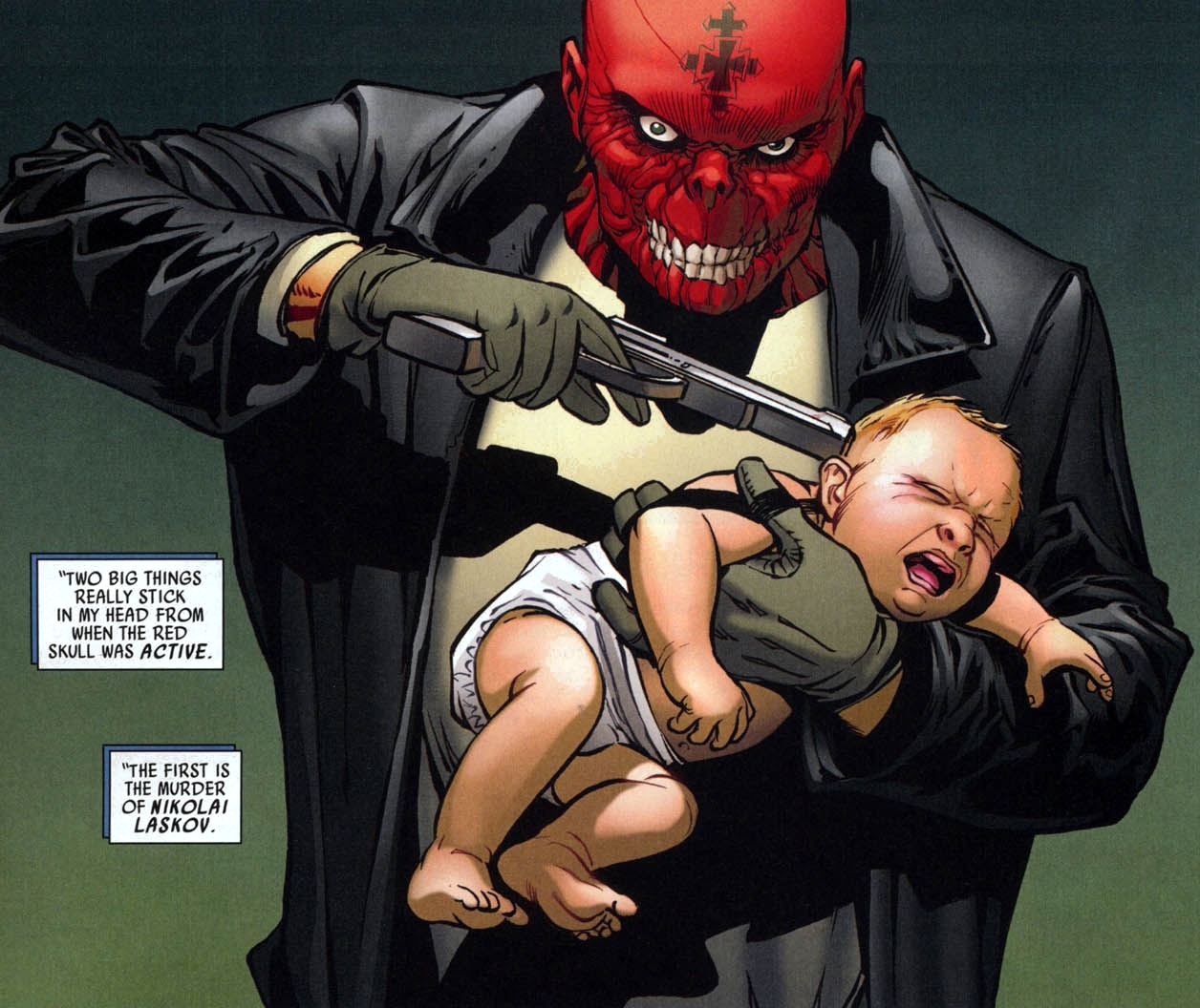 Red Skull Kills Babies