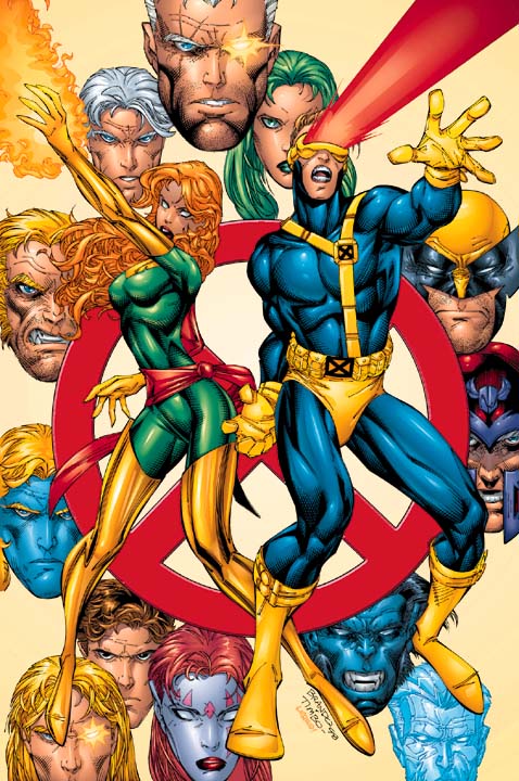 X-Men Jean and Scott