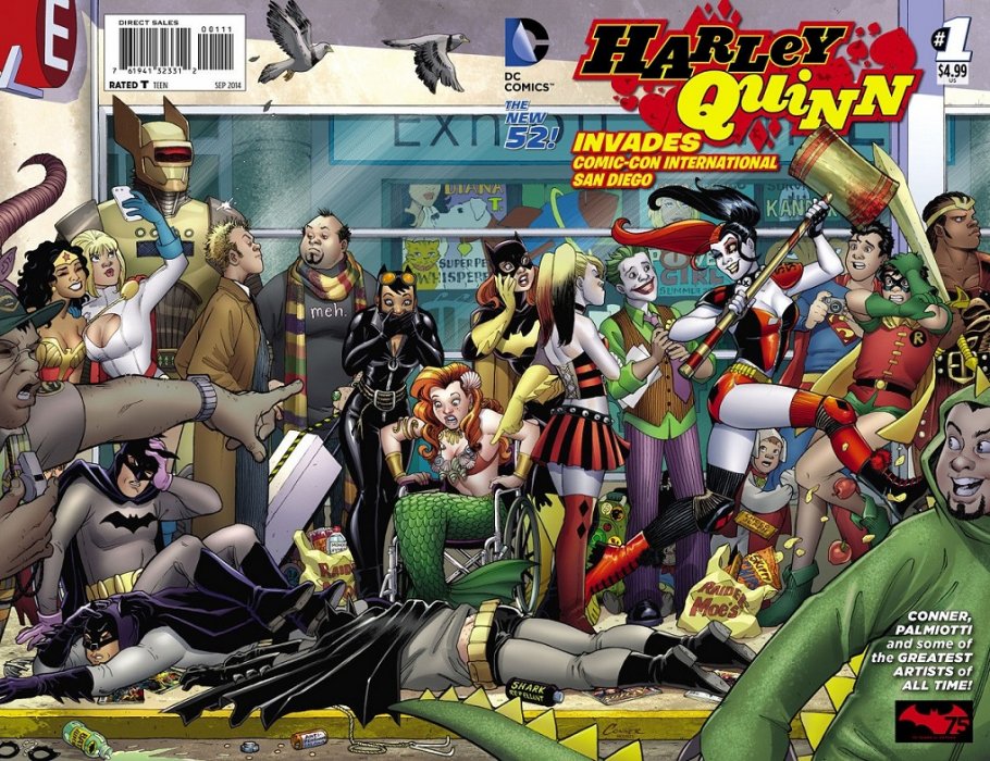 Harley Quinn Invades Comic Con International San Diego