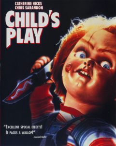 Starring Brad Dourif as Charles Lee Ray, a.k.a. Chucky