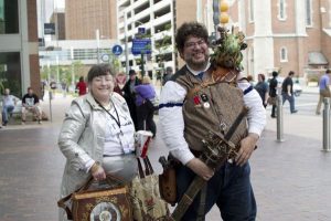 #cosplay @cosplay #steampunk @IndyPopCon @indypopcon #cosplayers #costuming #comics #bestcosplay 02