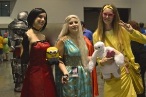 KCCC, Cosplay, Cosplayer, Elite Comics,#cosplay, #comics, Marvel, Loki, Lady Sith, Asgard, costumers, Kansas City Comicon, Comic Conventions, conventions, Scarlet Overkill, Game of Thrones, Penny, Big Hero 6, Minions, the minion movie