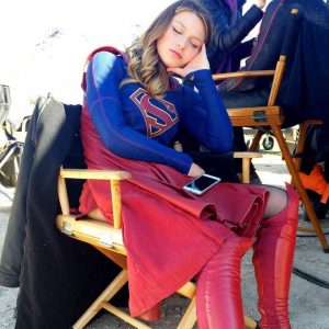 Supergirl On Set