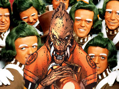 Larfleeze and the Chocolate Factory