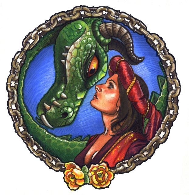 Damsels and Dragons logo