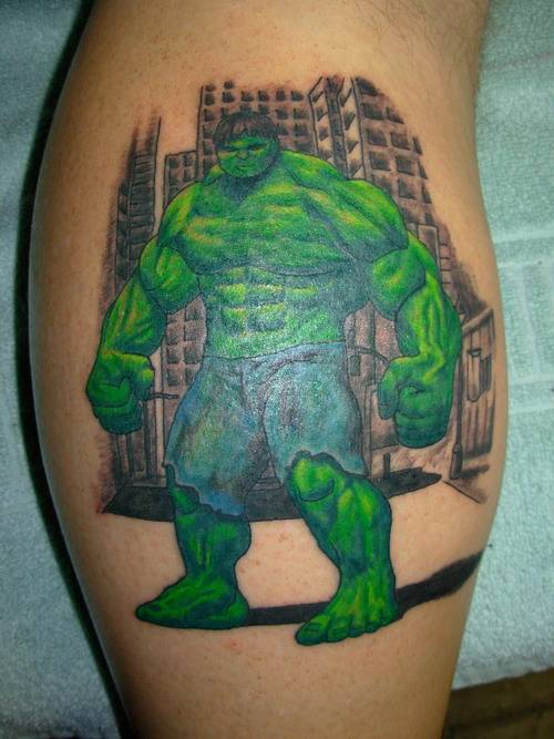 Hulk Tattoo comics