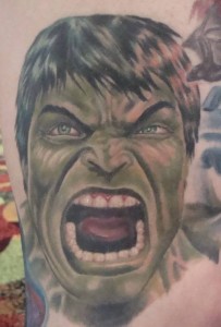Incredible Hulk Tattoo