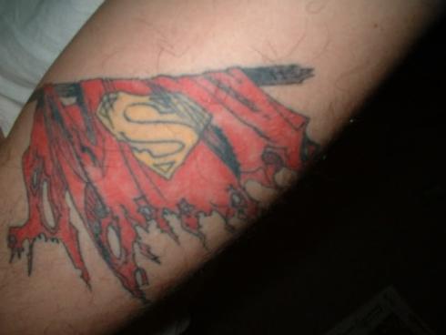 Death of Superman Tattoo