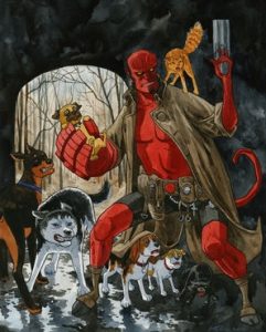 Hellboy and The Beasts of Burden Hill