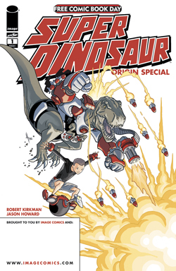 Super Dinosaur Comic Cover