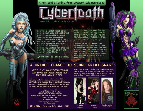 Cybertooth Project Ad