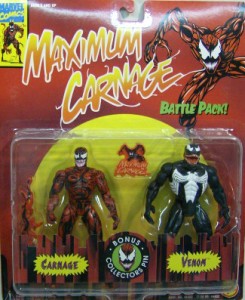 Toy set of Venom and Carnage