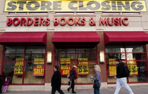 Borders Books closing