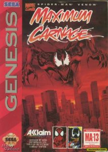 Cover of Maximum Carnage Video Game