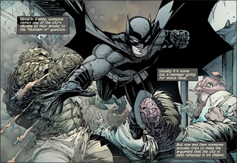 Panel Batman #1-New 52