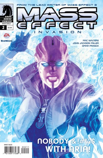 Mass Effect Invasion #2 cover