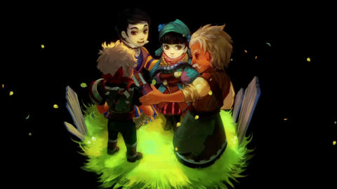 The four main characters of Bastion