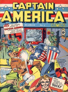 Captain America debuted in March 1941 with a bang