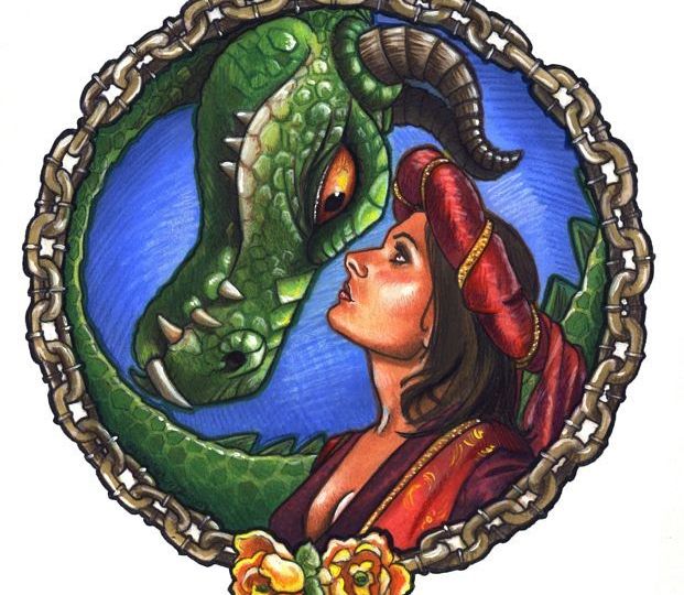 Damsels and Dragons logo
