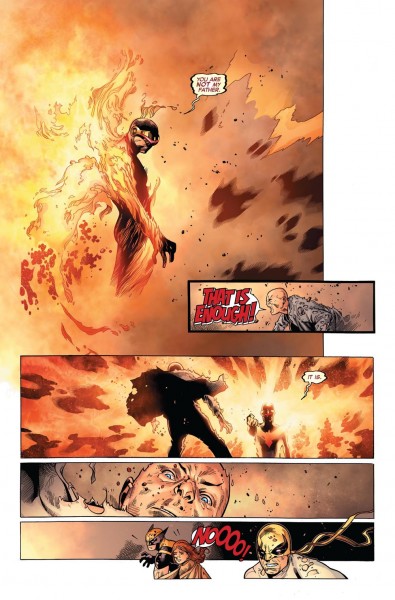 Avengers vs X-men comic page without alt. text