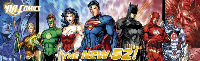 DC-Comics-The-New-52 - Top Ten Tuesday