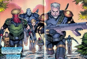 The ants go marching 1 by 1, hurrah. -Art by Rob Liefeld, from Deathstroke #0