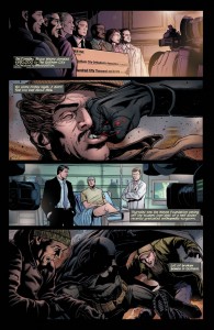 As humorous as John Layman's script is, Jason Fabok's art barely sells the impact of Batman's actions.