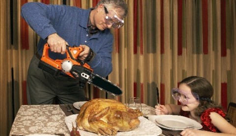 These folks would likely win a Thanksgiving turkey carving contest, even against Wolverine