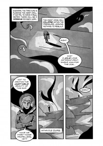 With The Earth Above Us - Sample Page 2