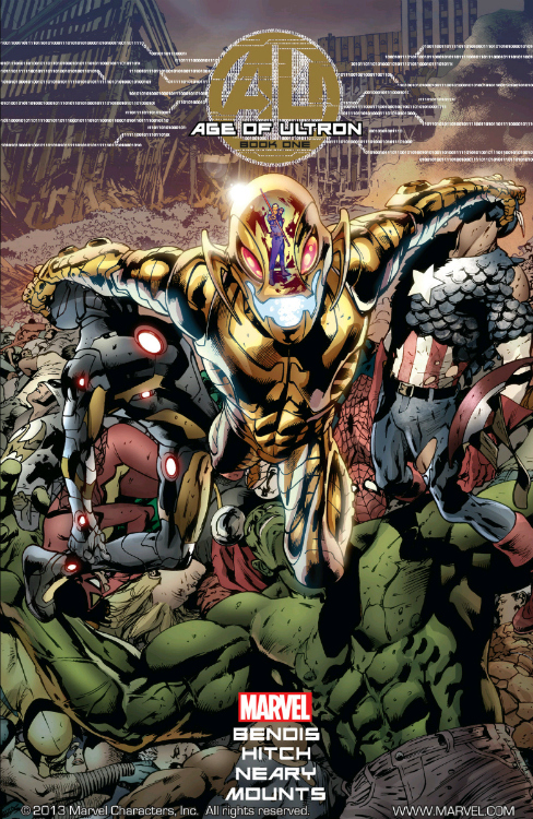 Age of Ultron #1 Cover Art