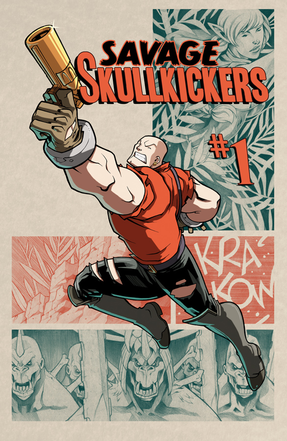 Savage Skullkickers #1 Cover