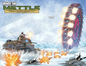 Haunted Tank vs. War Wheel!