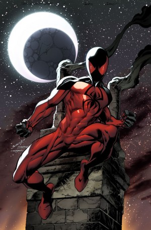 Kaine Parker as The Scarlet Spider