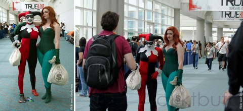 Myself as Harley & Claire Hummel as Ivy :) Photo on leftt by sharky-san, Right by ktbuffy