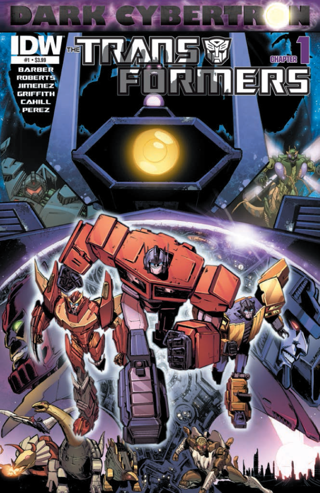 Transformers: Dark Cybertron #1 cover