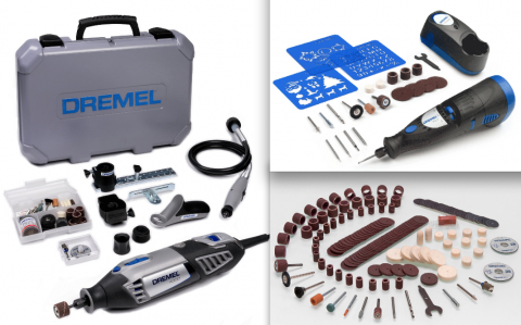Dremel kits range from all sizes, so do your research to find the best one for your price range.