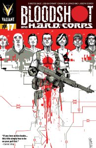 Bloodshot and HARD Corps 17 cover