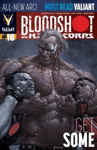 Bloodshot and H.A.R.D. Corps #18 from valiant 