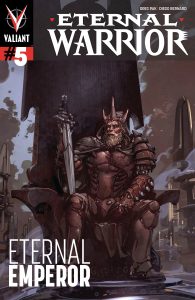 Eternal Warrior #5 cover - Valiant Effort