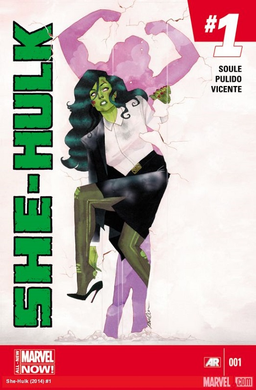 She-Hulk #1 review, cover by Kevin Wada
