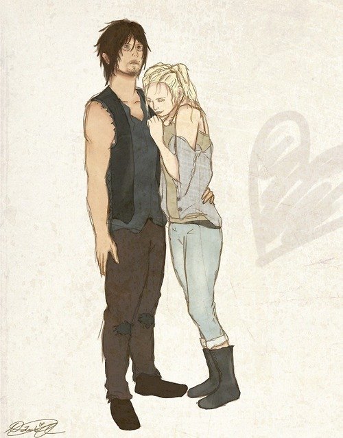 Daryl and Beth Walking Dead 25