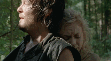 Daryl and Beth Walking Dead 6