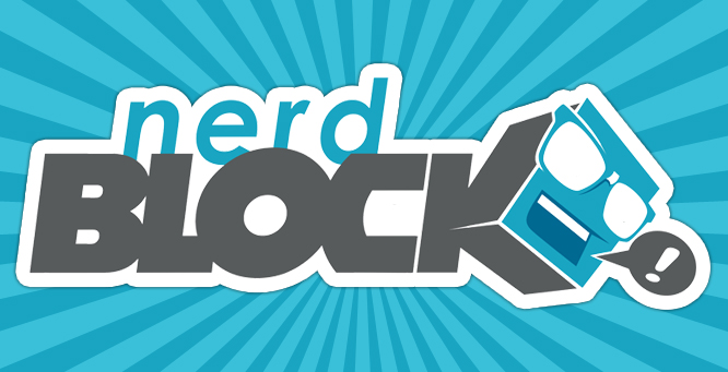Nerd Block Logo Comic Booked
